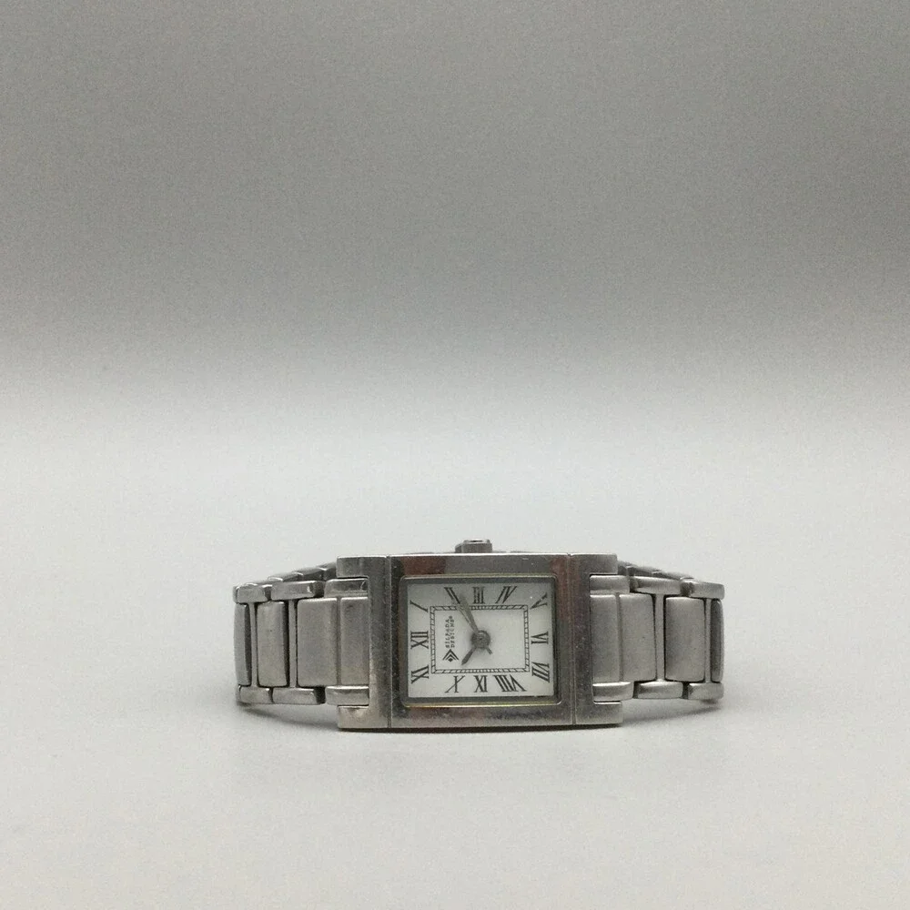 Silpada Designs Womens Watch 19mm Stainless Bracelet New Battery 7